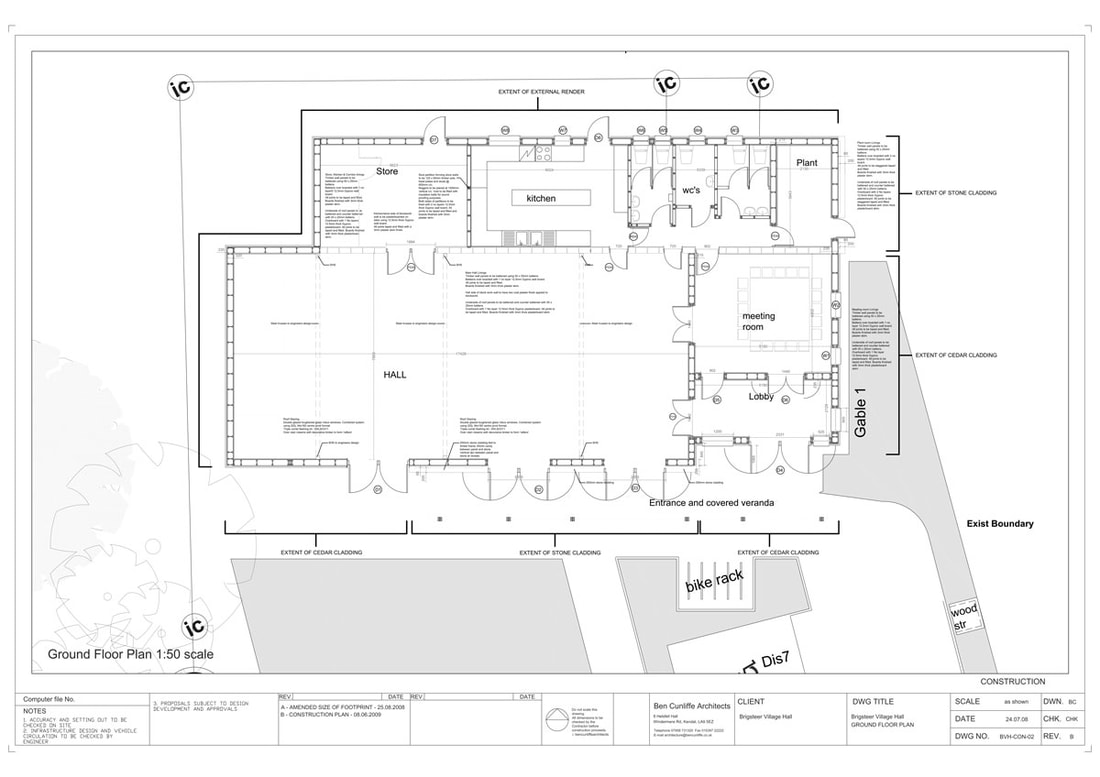Brigsteer Village Hall Plan